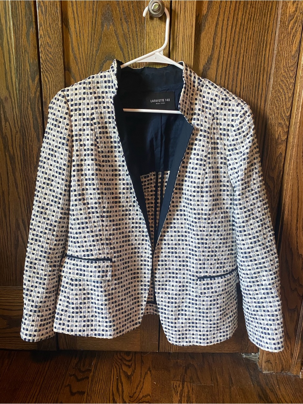 Lafayette 148 New York blazer with pockets size 12